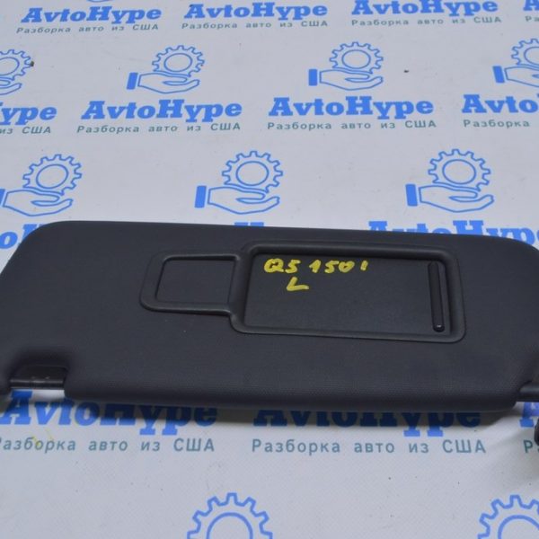 Козырек левый Audi Q5 8R 13-17 черный 8U0857551H7C0