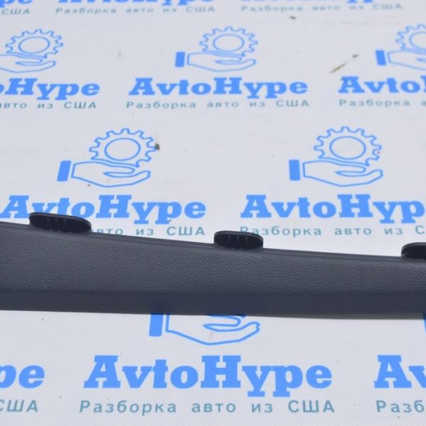 Накладка передней стойки средняя правая Audi Q5 8R 09-17 черная 8R0-868-204-4PK