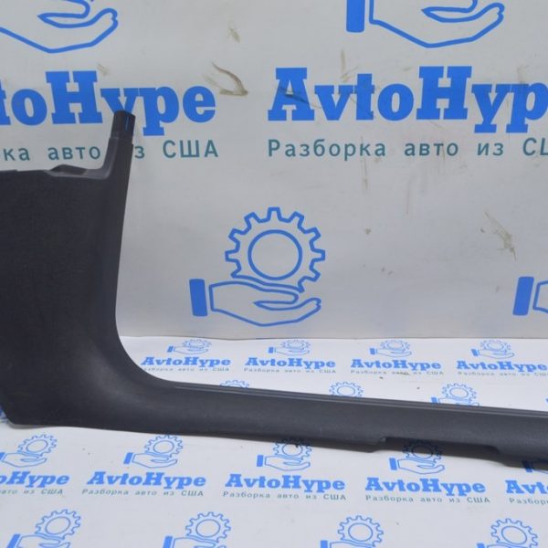 Накладка порога внутренняя передняя правая Audi Q5 8R 09-17 черная 8R1-867-272-4PK