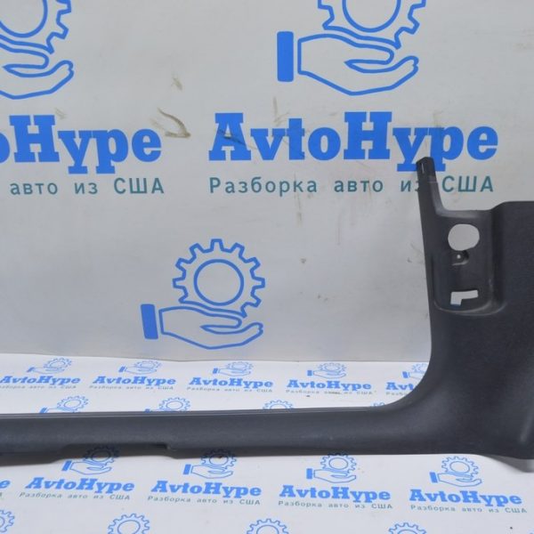 Накладка порога внутренняя передняя левая Audi Q5 8R 09-17 черная 8R1-867-271-4PK