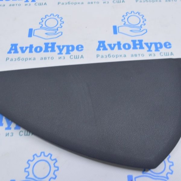 Накладка торпеды боковая правая Audi Q5 8R 09-17 черная 8R0-857-086-B-DK1