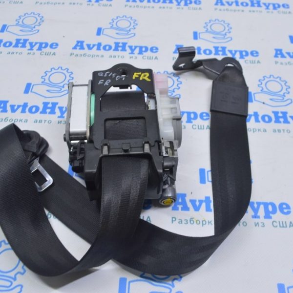 Пассажирский ремень безопасности Audi Q5 8R 09-17 черный тип 1 8R1-857-706-M-V04