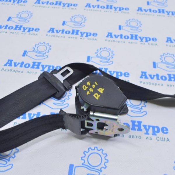 Ремень безопасности задний правый Audi Q5 8R 09-17 черный 8R0-857-805-J-V04