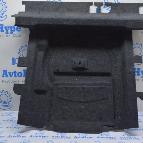 Обшивка пола багажника Audi Q5 8R 09-17 черн, тип 3 8R0863462D