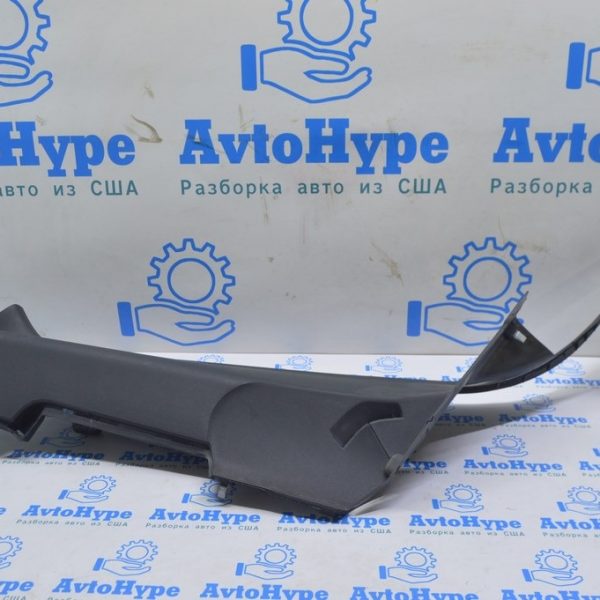 Накладка порога внутренняя задняя левая Audi Q5 8R 09-17 черная 8R0-867-767-B-4PK