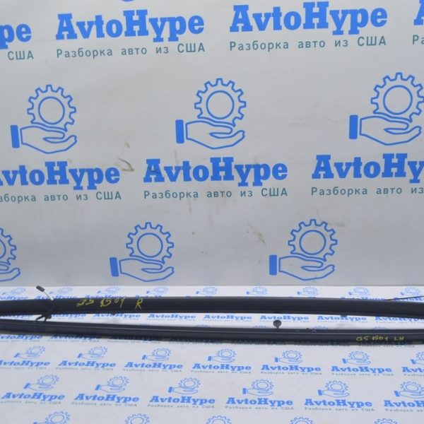 Рейлинг продольный левый Audi Q5 8R 09-17 черный 8R0-860-021-H-1P9