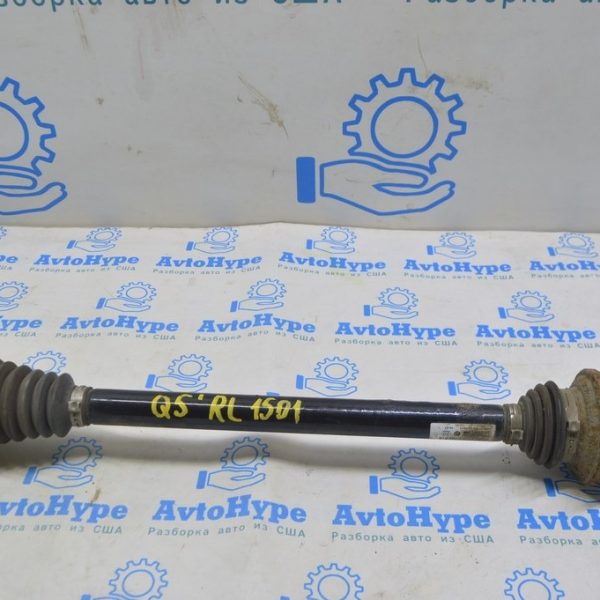 Привод полуось задняя левая Audi Q5 8R 09-17 2.0T, hybrid (01) ржавый 8R0-501-203-C