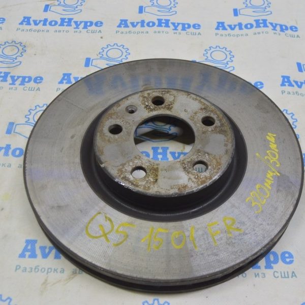 Диск тормозной передний правый Audi Q5 8R 13-17 320/30мм 4G0615301C