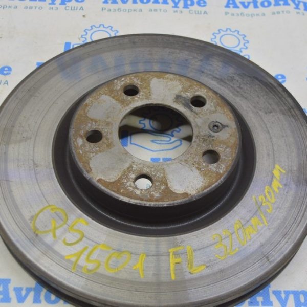 Диск тормозной передний левый Audi Q5 8R 13-17 320/30мм 4G0615301C