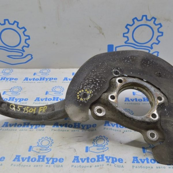 Кожух тормозного диска передний правый Audi Q5 8R 09-17 (01) надрыв 8K0-615-312-H