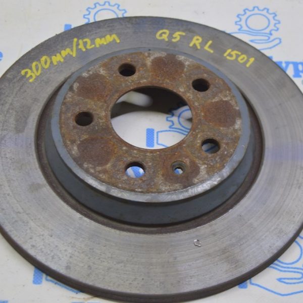 Диск тормозной задний левый Audi Q5 8R 09-17 300/12мм 8K0-615-601-M