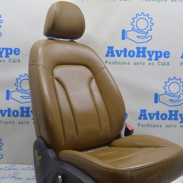 Пассажирское сидение Audi Q5 8R 09-17  электро, кожа коричневвая (01) 8R0-881-806-C-IMZ