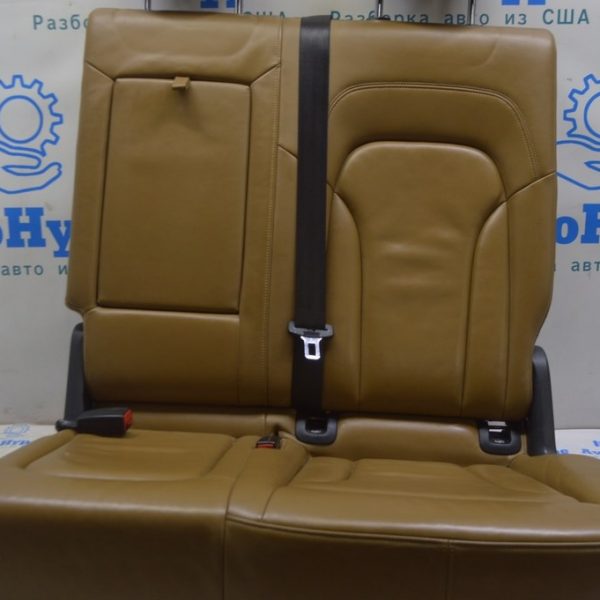 Задний ряд сидений 2 ряд Audi Q5 8R 09-17 кожа, коричневый (01) 8R0-885-805-AA-IMZ