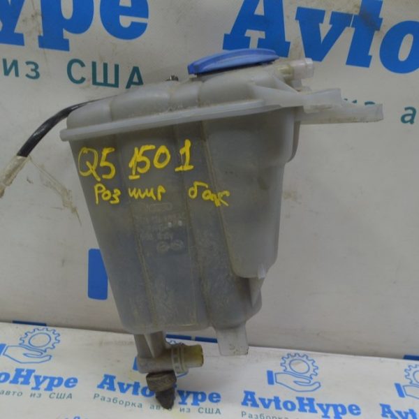 Расширительный бачок охлаждения Audi Q5 8R 11-17 2.0T, hybrid, без кронштейна, с крышкой 8K0-121-403-AC