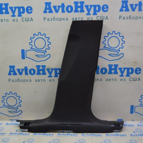 Накладка центральной стойки нижняя правая Audi Q5 80A 18-24 черная 80A867240A 4PK