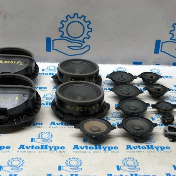 Комплект акустики Audi Q5 80A 18-24 Bang & Olufsen, с усилителем, сабвуфером (01) деф усилител 80A035223A