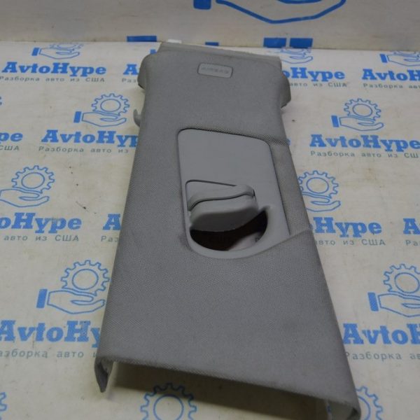 Накладка центральной стойки верхняя ремень левая Audi Q5 80A 18-24 серая 80A867243B 1OJ