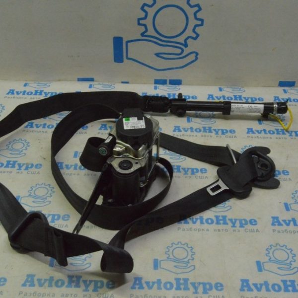 Пассажирский ремень безопасности Audi Q5 80A 18-24 черн с натяжителем 80A857620 (01) 80A857706P V04