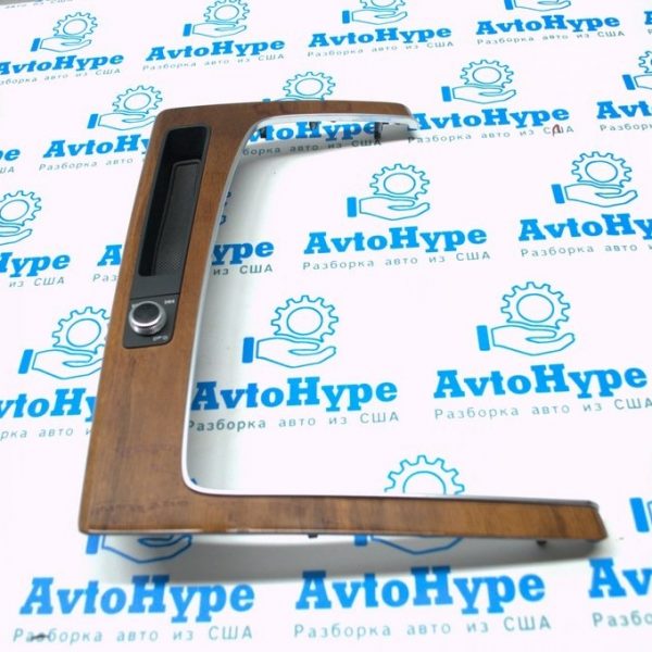 Вставка центральной консоли правая Audi Q5 80A 21-24 коричневое дерево 80B863969AGIX5