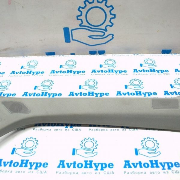 Накладка передней стойки правая Audi Q5 80A 18-24 серая, под пищалки 80A867234G 1OJ