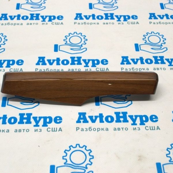 Вставка передней панели левая Audi Q5 80A 18-24 коричневая под дерево 80B853189AGIX5