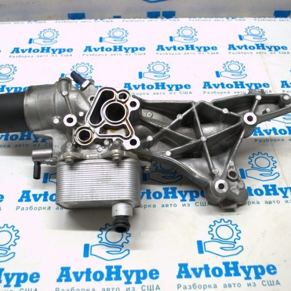 Корпус масляного фильтра Audi Q5 80A 21-24 MHEV (01) в сборе как на фото 06N903143A