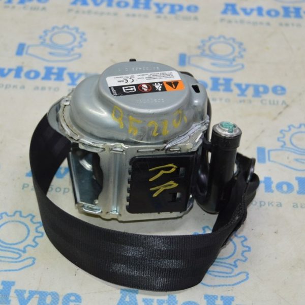 Ремень безопасности задний правый Audi Q5 80A 18-23 черный 80A857806A V04