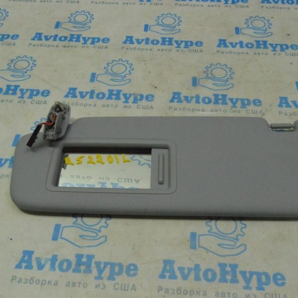 Козырек левый Audi Q5 80A 18-24 серый, без крючка 8W0857551AAEA7