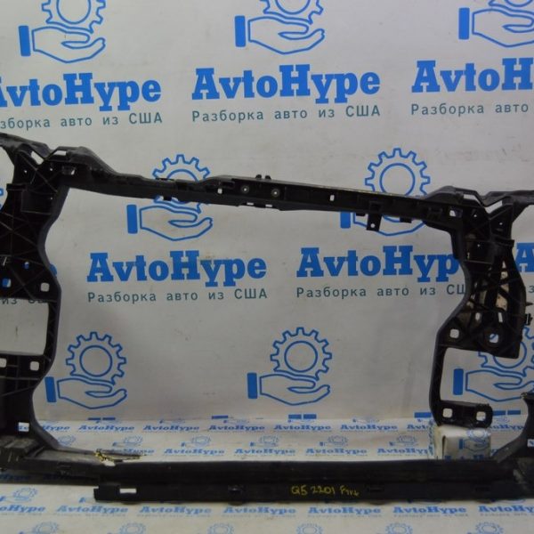 Телевизор панель радиатора Audi Q5 80A 18-24 2.0T, MHEV, PHEV (01) деф.лопнул 80A805594B