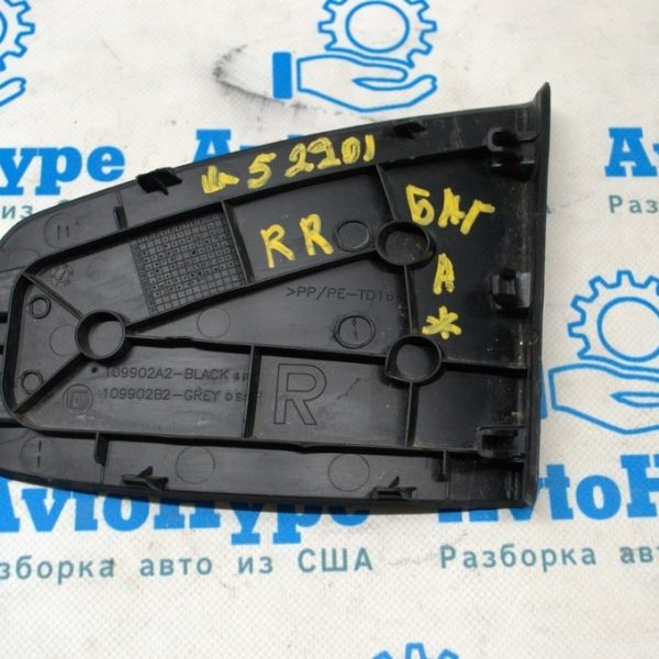 Заглушка обшивки двери багажника правая Audi Q5 80A 18-24 черная 80A8676584PK