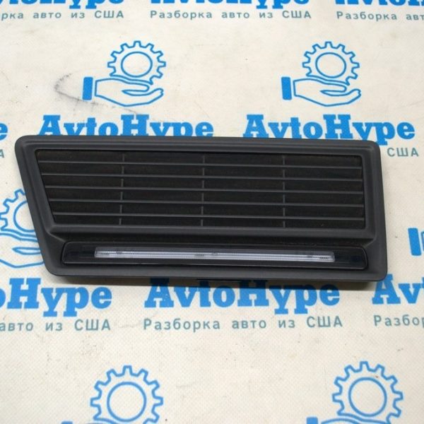 Решетка обшивки арки левая Audi Q5 80A 18-20 черная с подсветкой 80A879C05