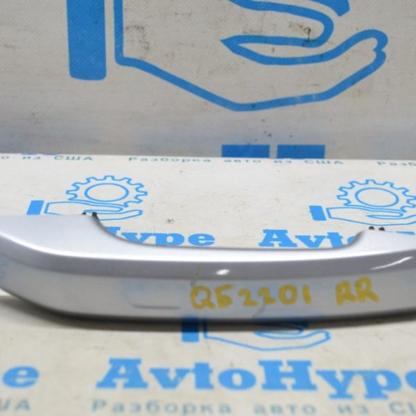 Ручка двери внешняя задняя правая в сборе Audi Q5 80A 18-24 keyless, 4 части, с подсветк (01) 80A837240GRU