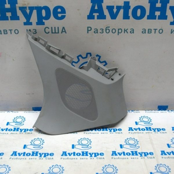 Накладка задней стойки за форточкой левая Audi Q5 80A 18-24 серая, под динамик 80A867245C DT4