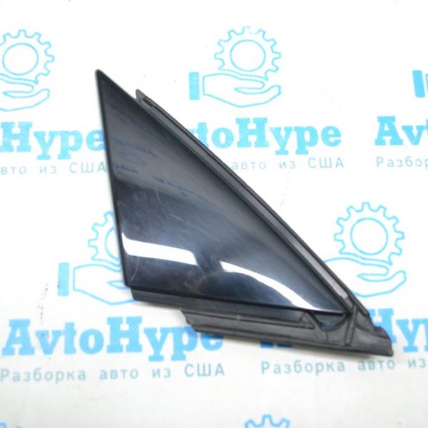 Молдинг уголок двери внешний передний правый Audi Q5 80A 18-24 черный глянец 80A837638A 5FQ