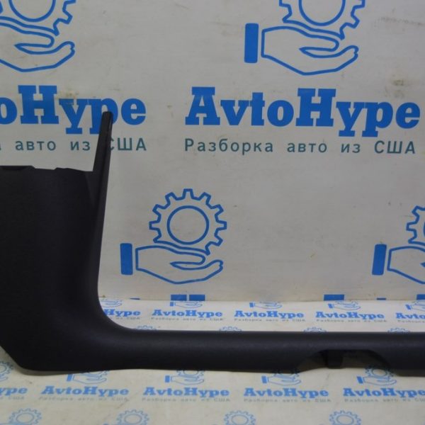 Накладка порога внутренняя передняя правая Audi Q5 80A 18-24 черная 80B867272C 4PK