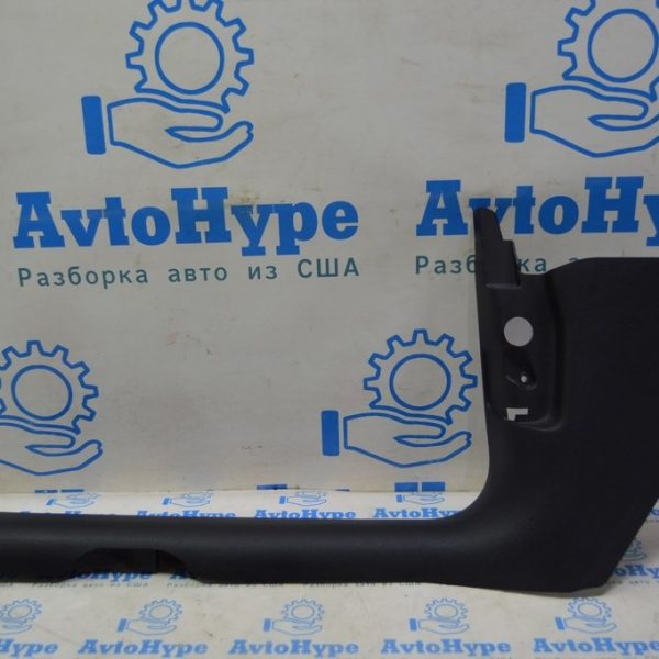 Накладка порога внутренняя передняя левая Audi Q5 80A 18-24 черная 80B867271B 4PK