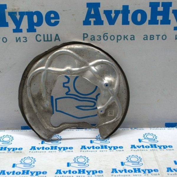 Кожух тормозного диска задний левый Audi Q5 80A 18-24 AWD 2.0T, MHEV, PHEV 80A615611B