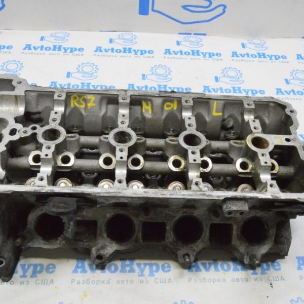Головка блока цилиндров ГБЦ левая Audi RS7 14-15 4.0 tfsi CRDB (01) голая 079103063DC