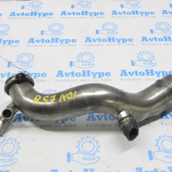 Патрубок турбины левый Audi RS7 14-15 4.0 tfsi CRDB (01) металл 079129571Q