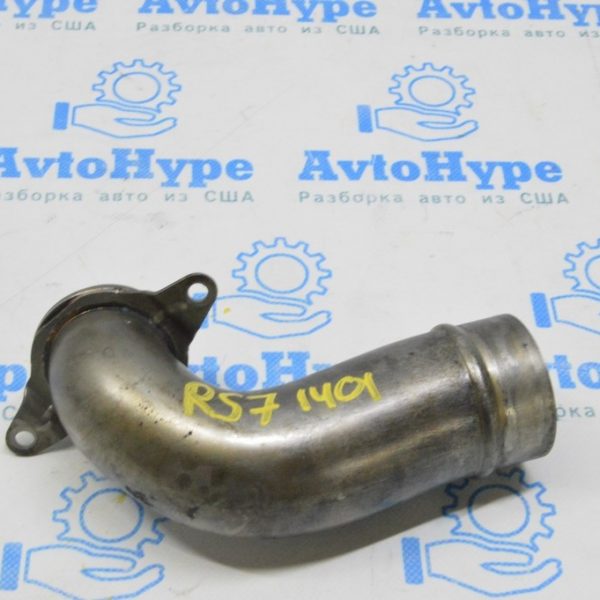 Патрубок турбины правый Audi RS7 14-15 4.0 tfsi CRDB (01) металл 079129572R