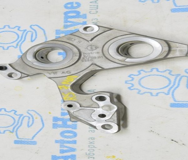 Кронштейн пластины натяжителя ГРМ Audi RS7 14-15 4.0 tfsi CRDB (01) большой