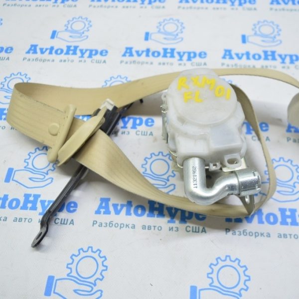 Водительский ремень безопасности Lexus RX350 RX450h 10-15 беж (01) 73220-0E021-A1