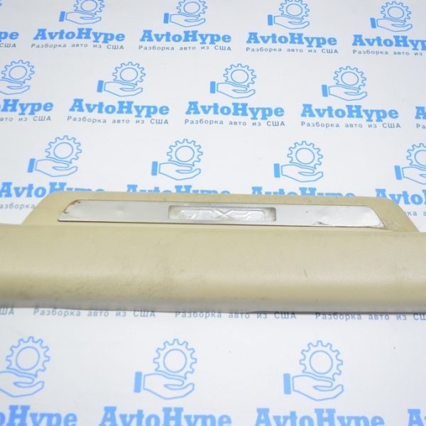 Накладка порога перед прав Lexus RX350 RX450h 10-15 беж с подсветкой 67910-0E020-C0