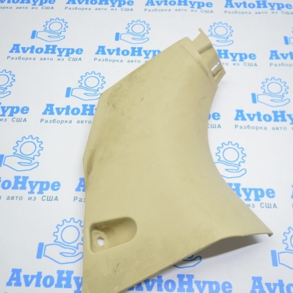 Накладка передней стойки нижняя левая Lexus RX350 RX450h 10-15 беж 62102-48080 62102-0E020-B0