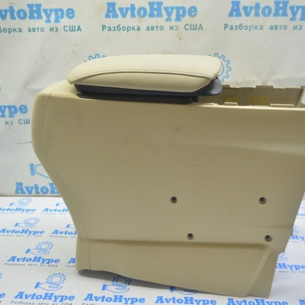 Консоль центральная подлокотник Lexus RX350 RX450h 10-15 беж (01) 58910-0E061-A1