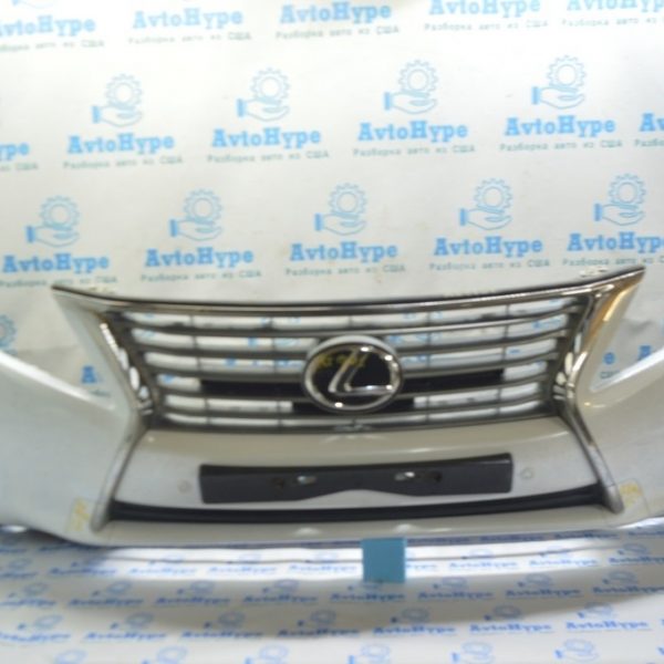 Бампер передний в сборе Lexus RX350 RX450h 13-15 рест с решеткой,значек стекл,парктр,омыв (03) 52119-4D903