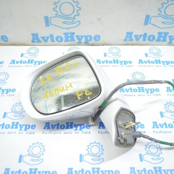 Зеркало боковое левое Lexus RX350 RX450h 10-15 16 пинов, автозатемнение, автоскладывание (01) 87940-48590-B1