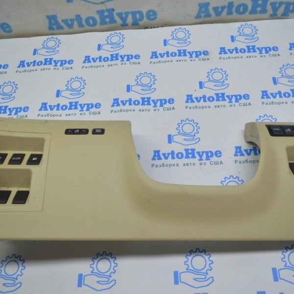 Накладка колени водителя с подстаканником Lexus RX350 10-15 беж (01) без кнопок 55045-0E030-A0