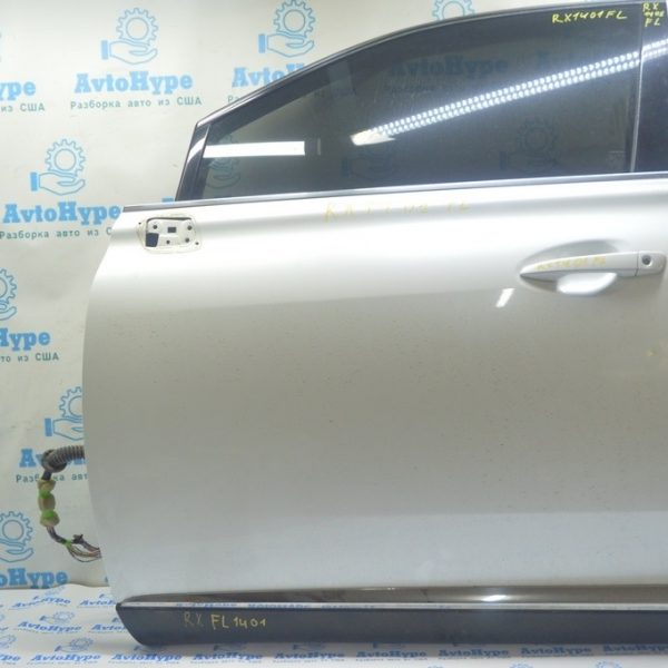 Дверь голая передняя левая Lexus RX350 RX450h 10-15 белый перламутр,в цвет 077 (01) 67002-0E070