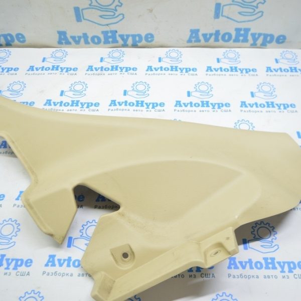 Накладка задней стойки нижняя правая Lexus RX350 RX450h 10-15 беж 62551-0E060-A0